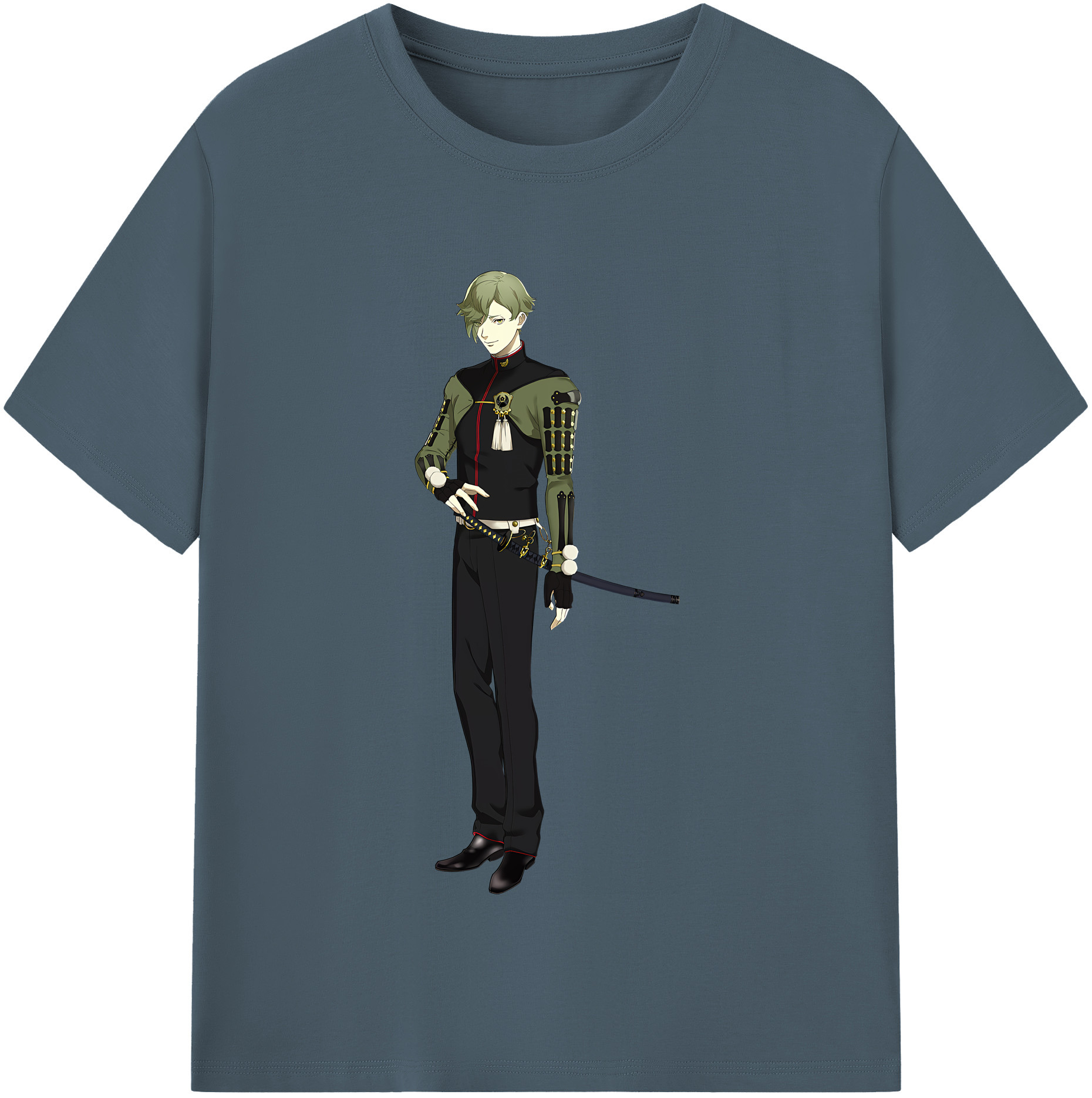 （画像用） 刀剣乱舞 Touken Ranbu 綿100％半袖Tシャツ（フロントプリント）